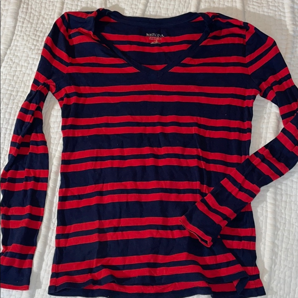 Long Sleeve Striped T-Shirt